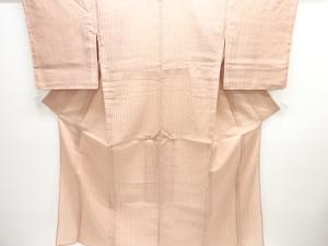 アンティーク　 紗 縞織出し着物